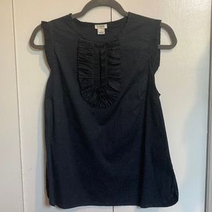 Jcrew navy blouse